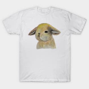 cute watercolor bunny sweet watercolour rabbit T-Shirt